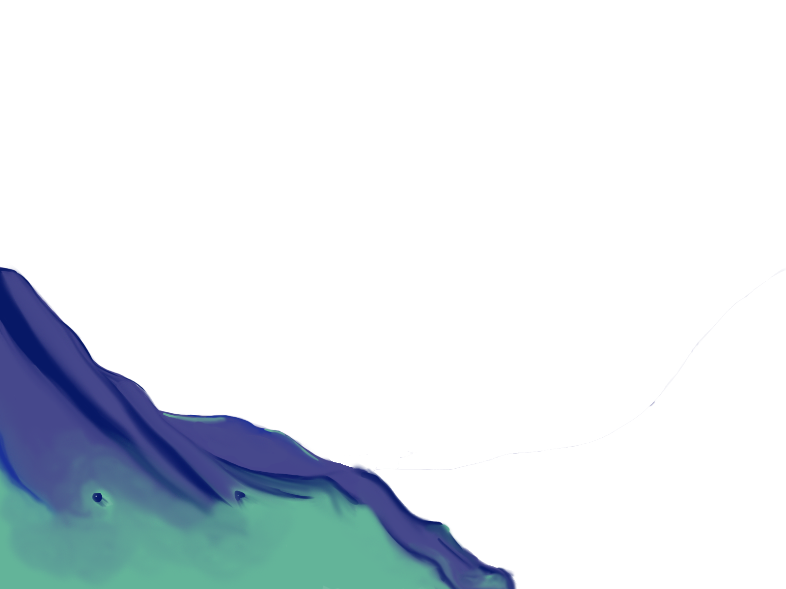 Illustration of a mountain.